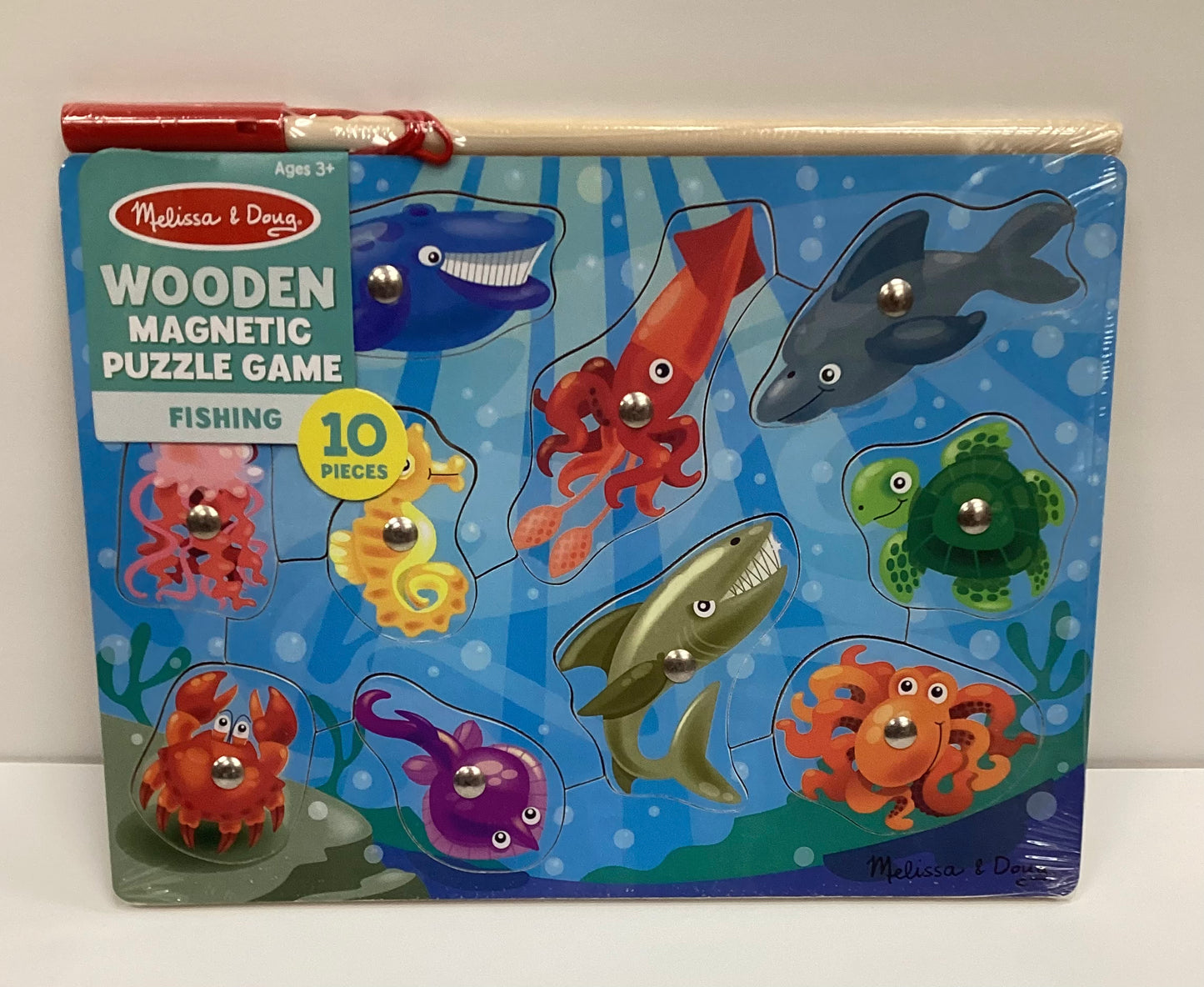 Wooden Magnetic Fishing Game