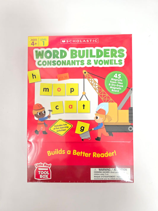 Word Builders Consonants & Vowels Level 1