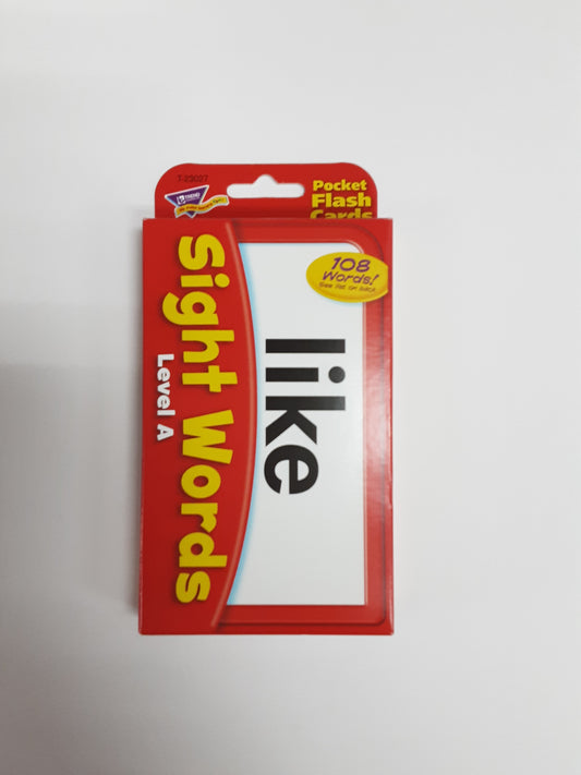 Sight Words Level A