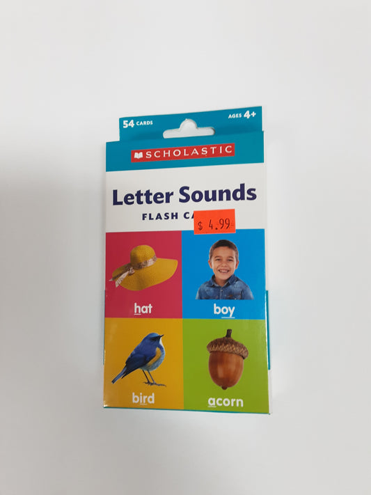 Letter Sounds Flash Cards