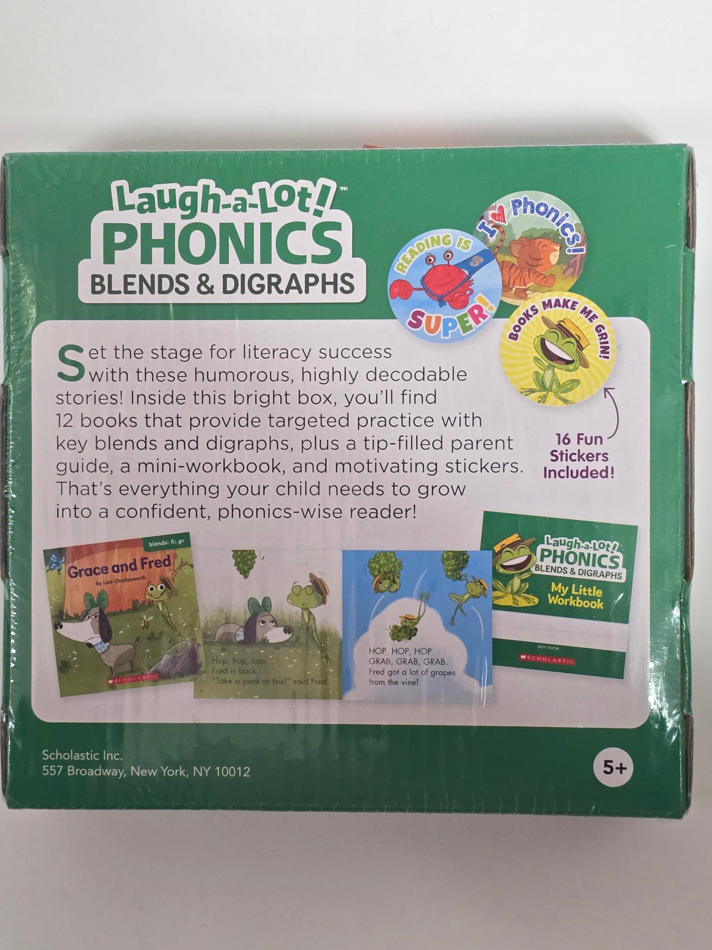 Laugh-A-Lot Phonics Blends And Digraphs Grade K-2