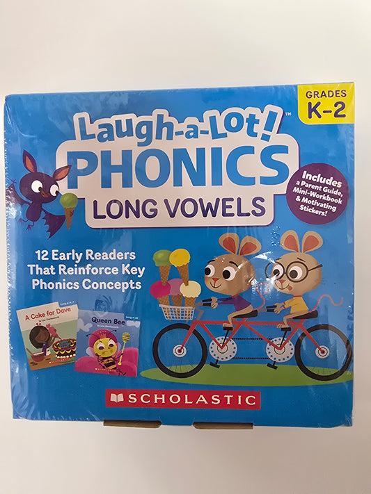 Laugh-A-Lot Phonics Long Vowels Grades K-2