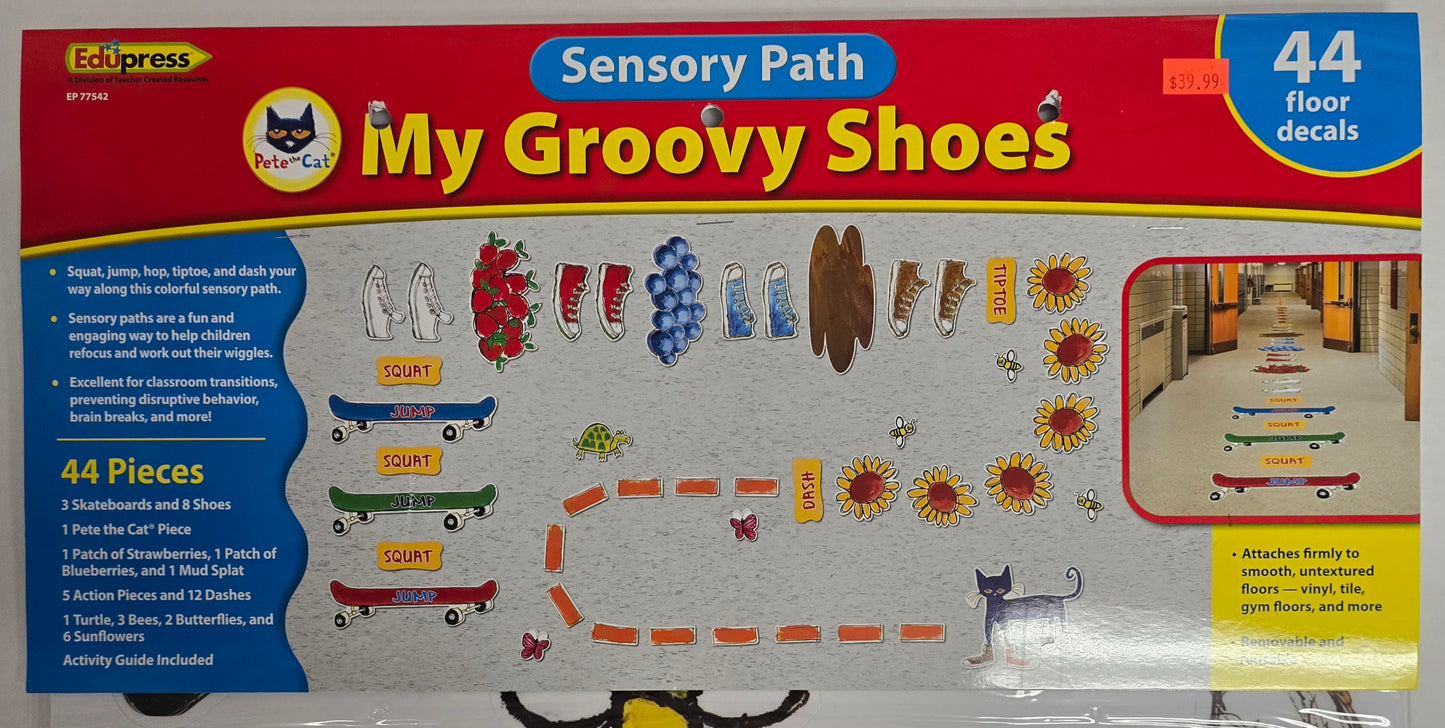 BBset Pete The Cat Sensory Path