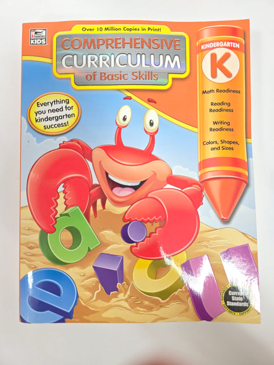 Comprehensive Curriculum Of Basic Skills Grade Kindergarten