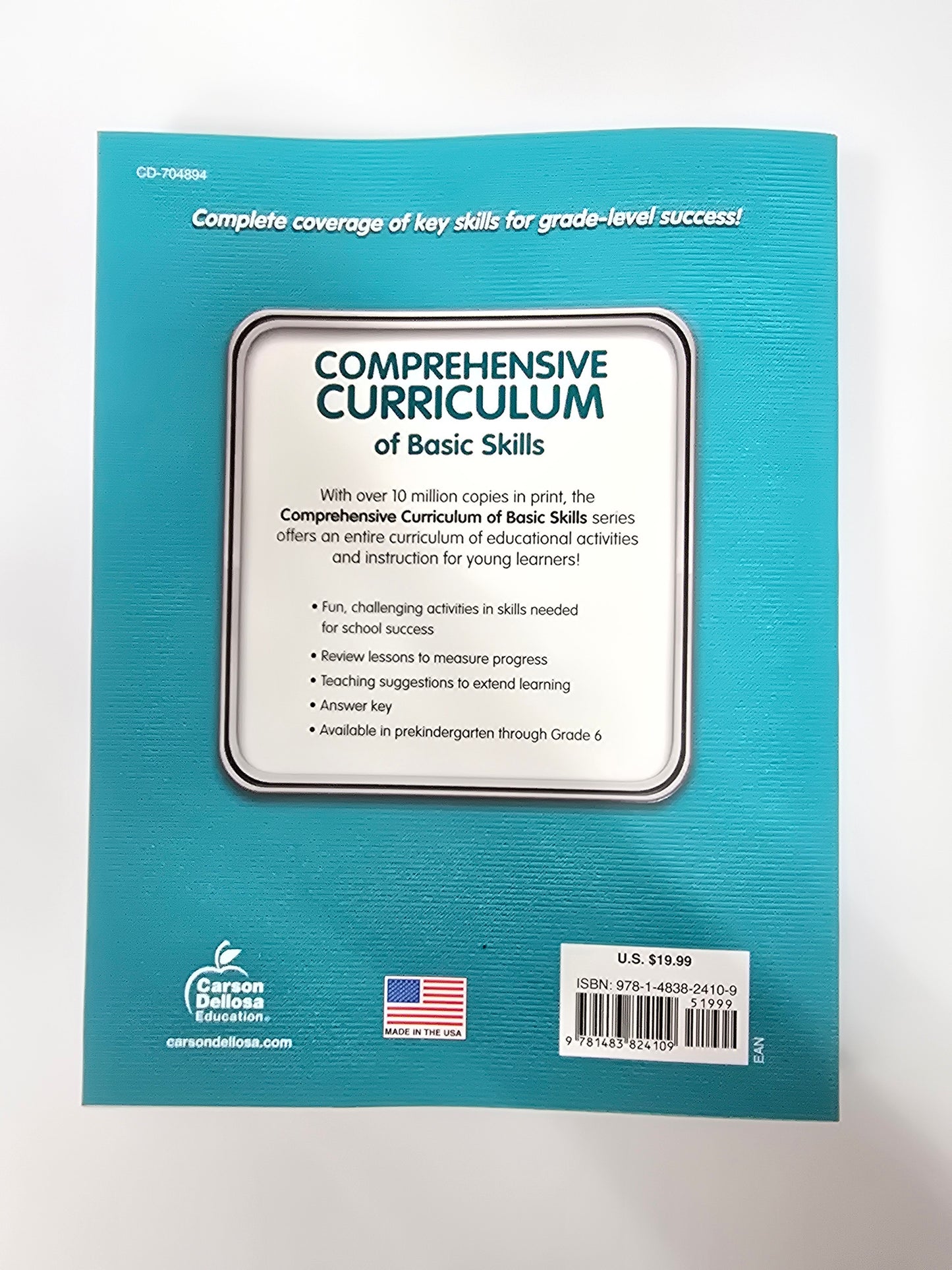 Comprehensive Curriculum Of Basic Skills Grade 1