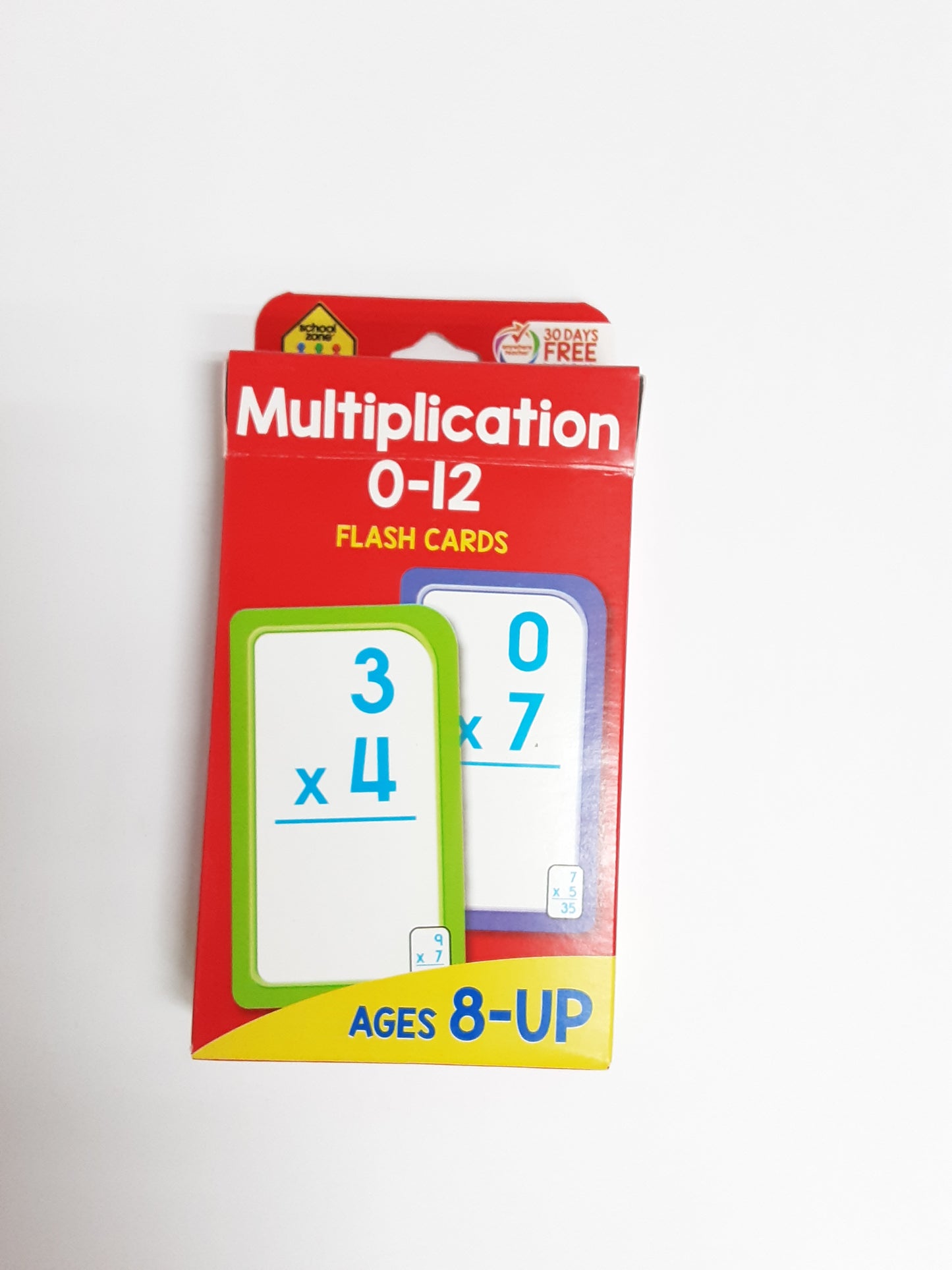 Multiple cation flashcards 0 through 12