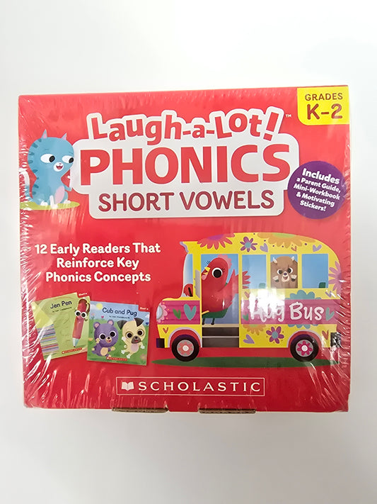 Laugh-A-Lot Phonics Short Vowels Grade K-2