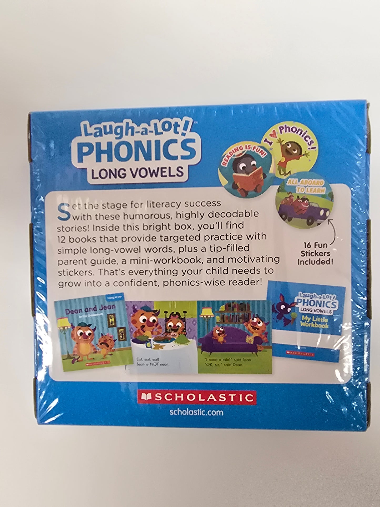 Laugh-A-Lot Phonics Long Vowels Grades K-2