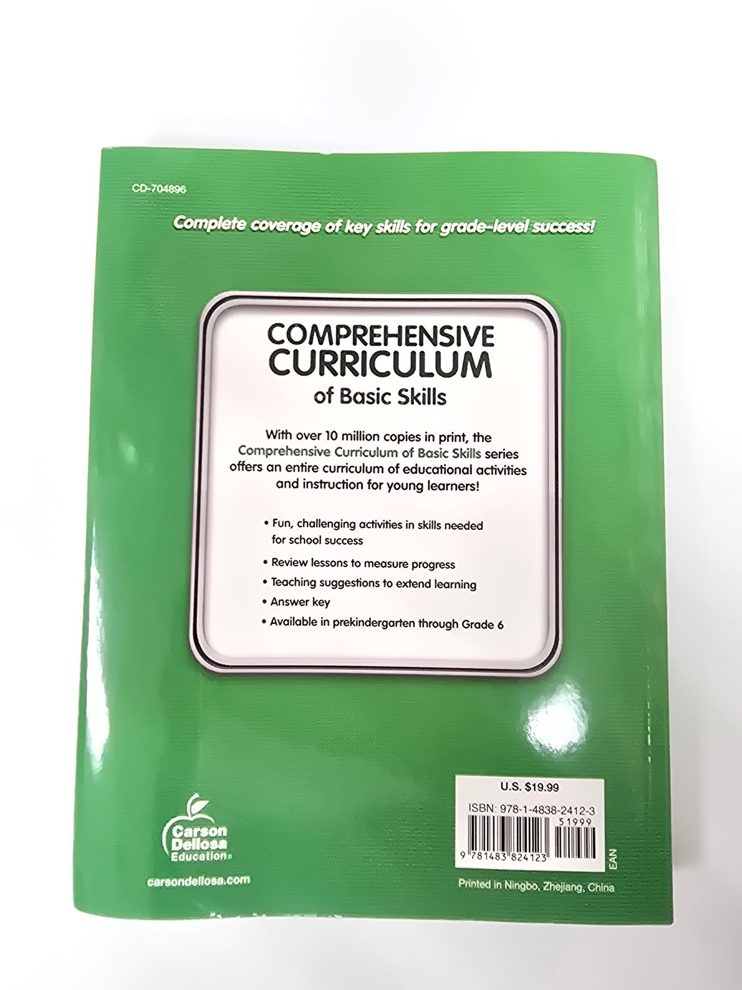 Comprehensive Curriculum Of Basic Skills Grade 3