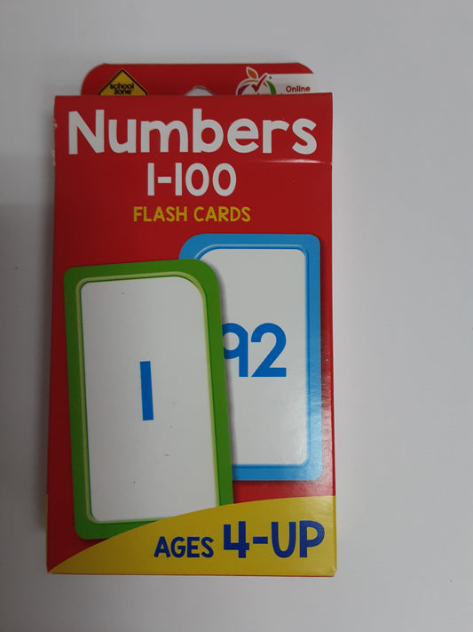 Number Flashcards 1-100