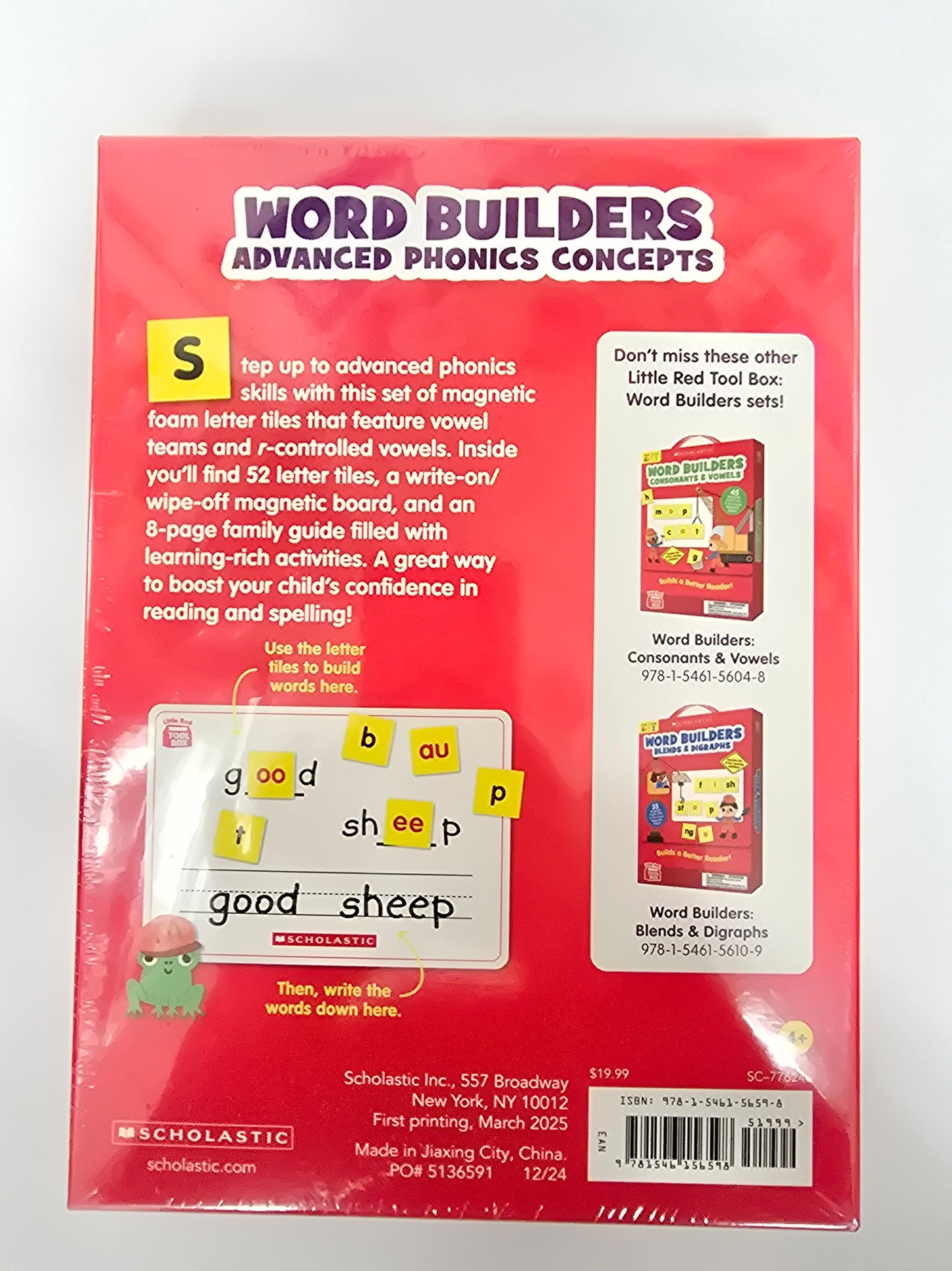 Word Builders Advanced Phonics Concepts Level 3