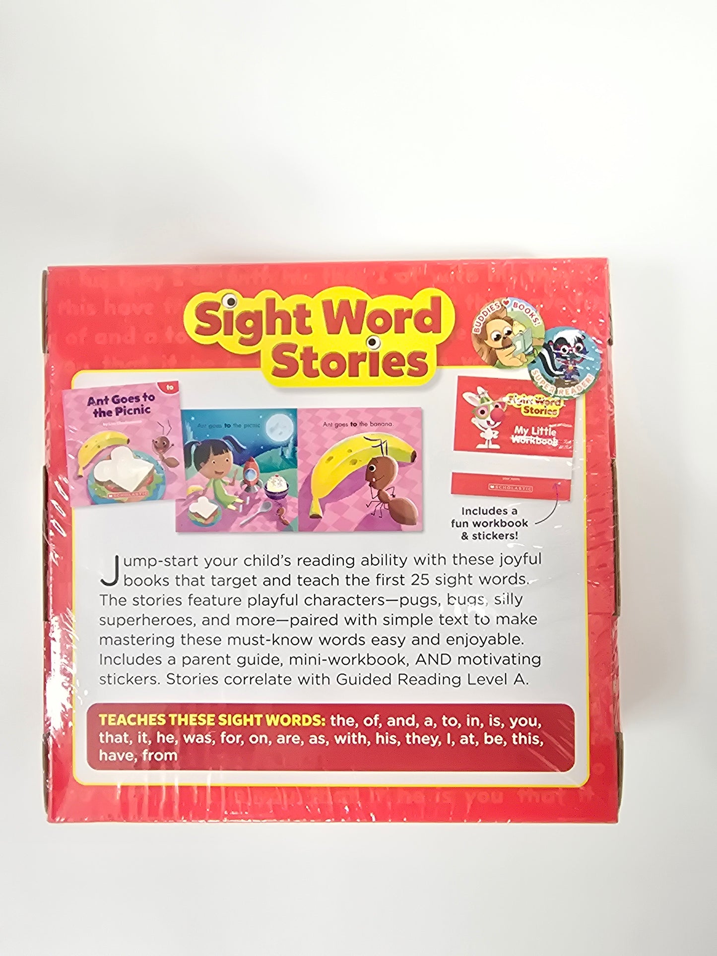 Sight Word Stories Level A
