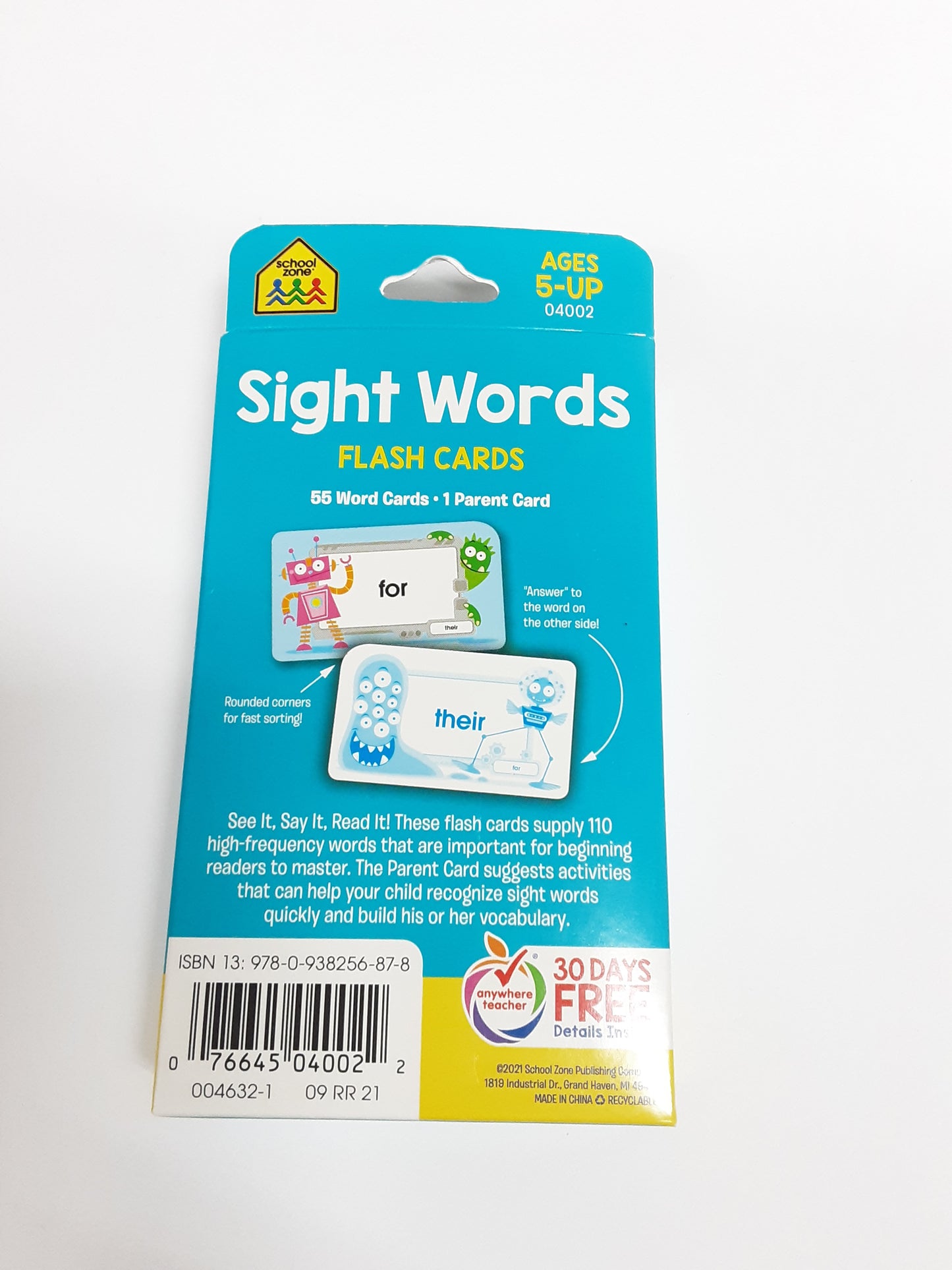 Sight Words Ages 5 And Up