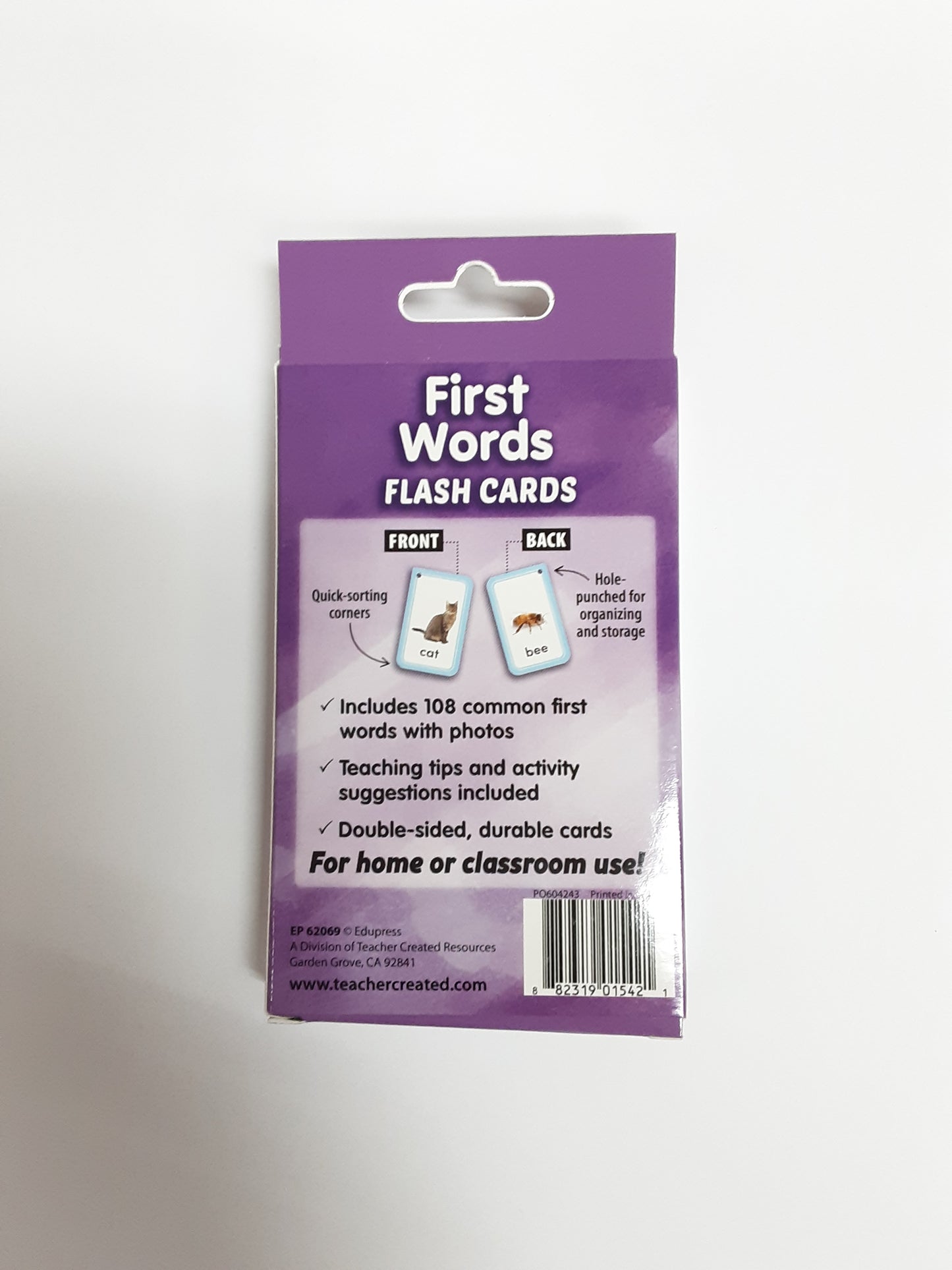 First Words Flash Cards