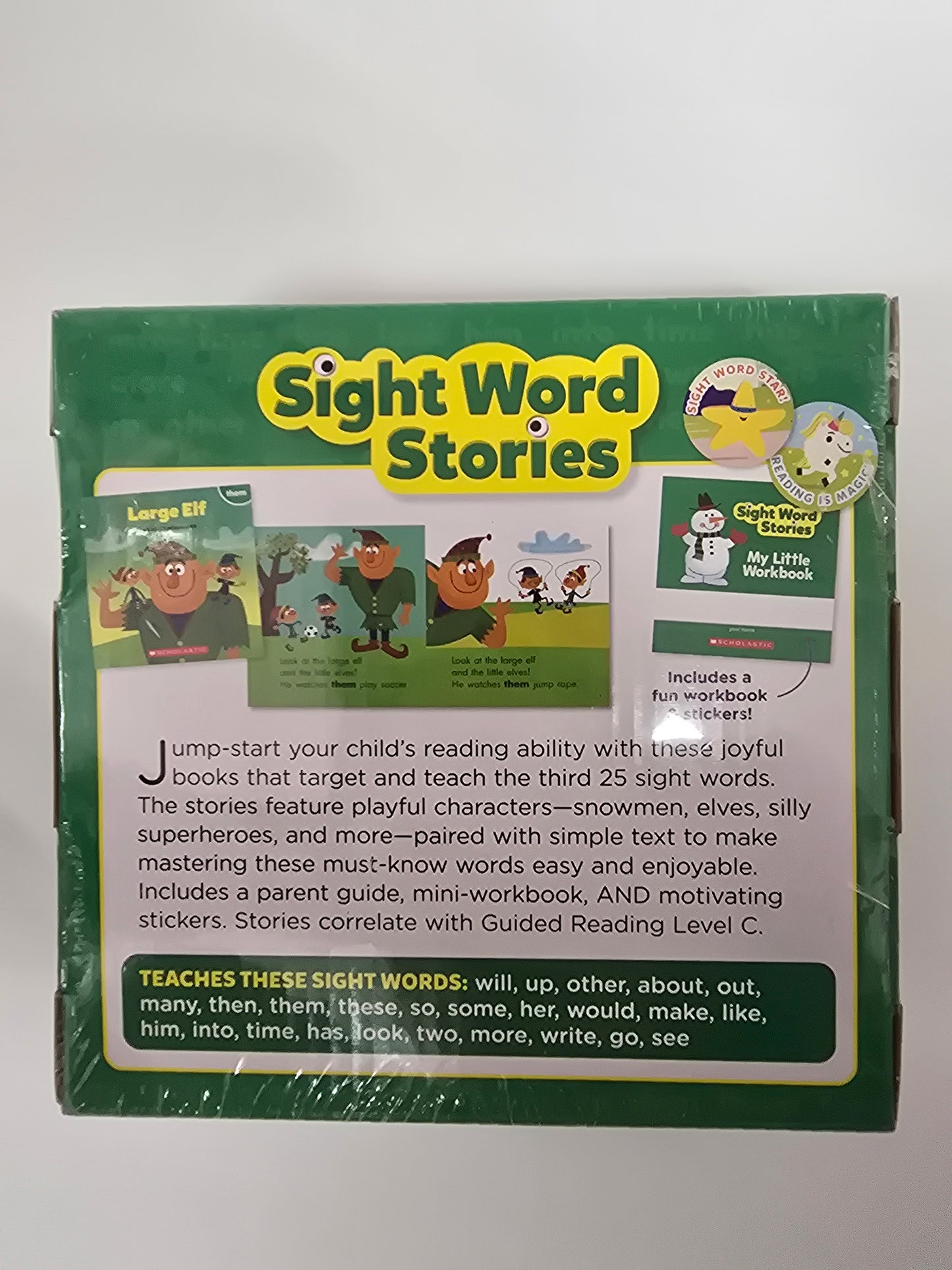 Sight Word Stories Level C
