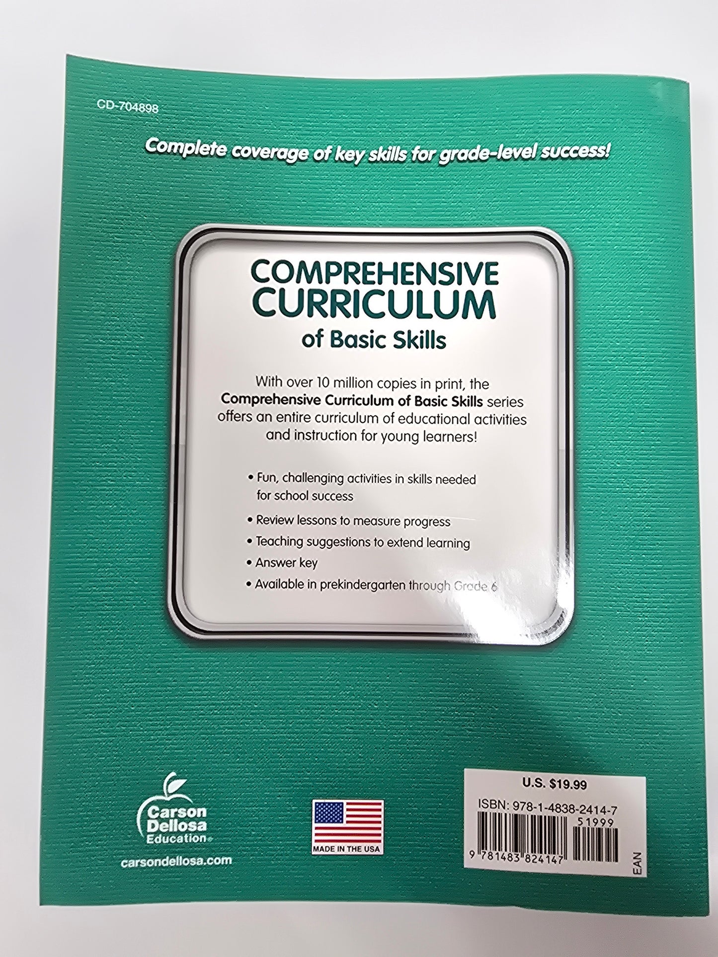 Comprehensive Curriculum Of Basic Skills Grade 5