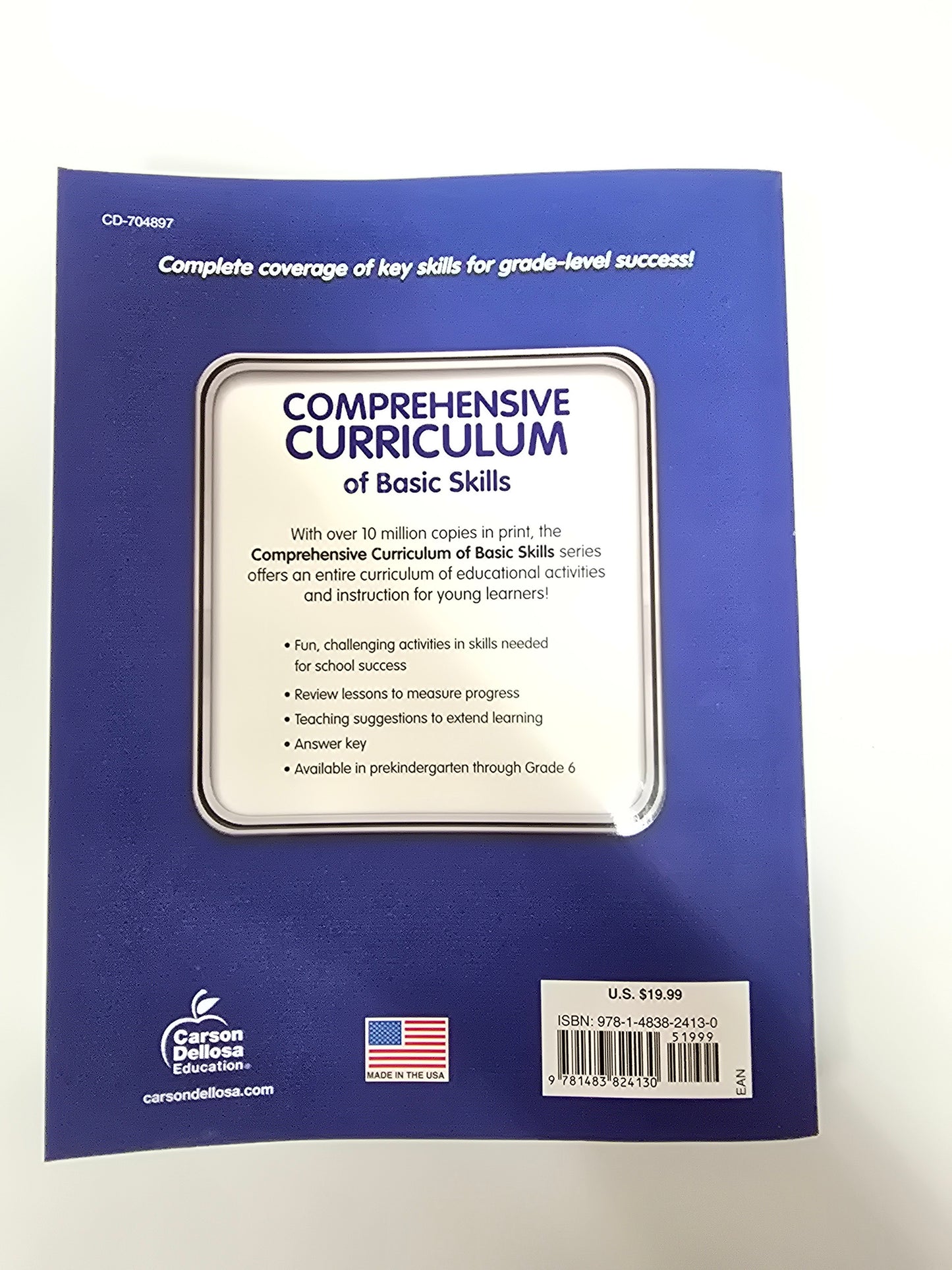 Comprehensive Curriculum Of Basic Skills Grade 4