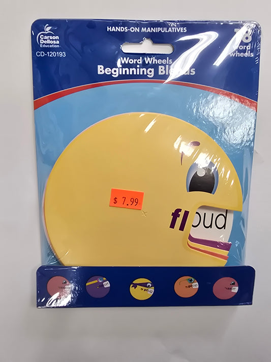 EZ-Spin Hand On Manipulatives Beginning Blends.