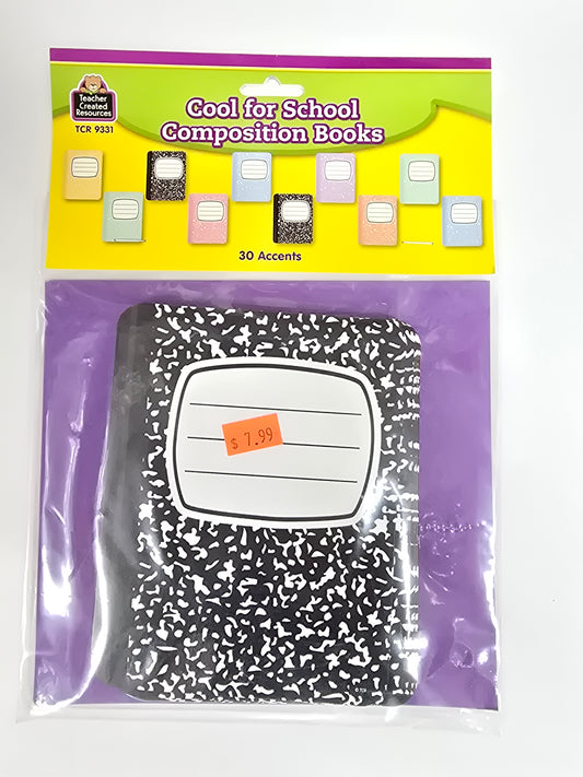 Cool For School Composition Books Accents