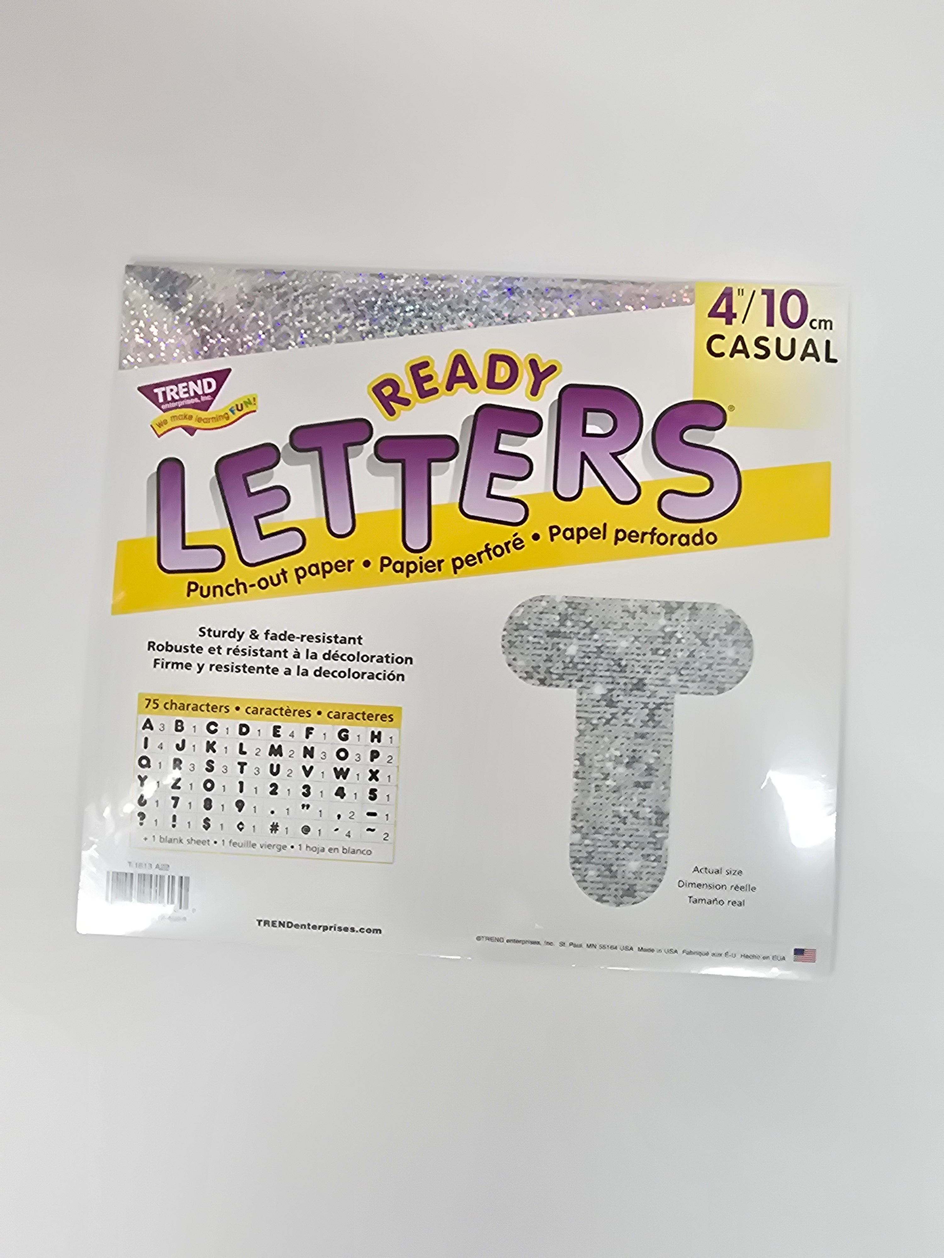 Ready Letters Sparkle Silver 4