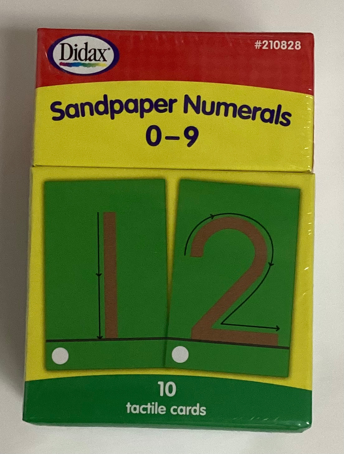 Sandpaper Numerals 0-9
